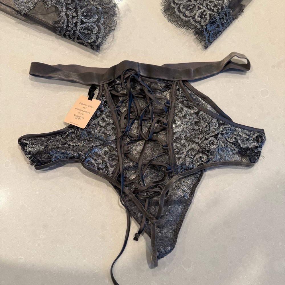 Victoria's Secret Designer Swarovski Crystal Fashion Show 2016 Lace Lingerie Set - Picture 13 of 16
